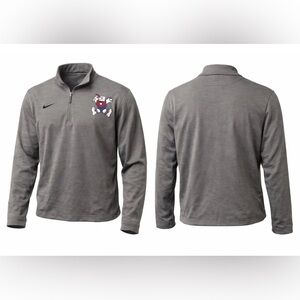 Nike Dri-FIT Mens Medium Dayton Dragons 1/4 Zip Pullover Baseball Logo